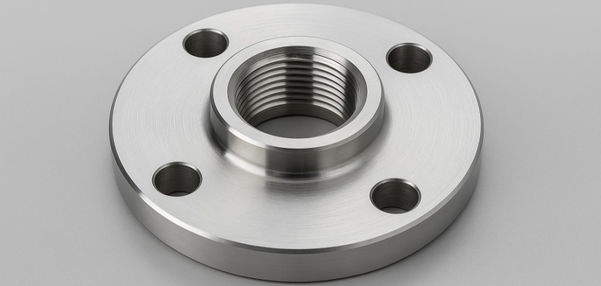 Flange roscado: praticidade e segurança para conexões industriais