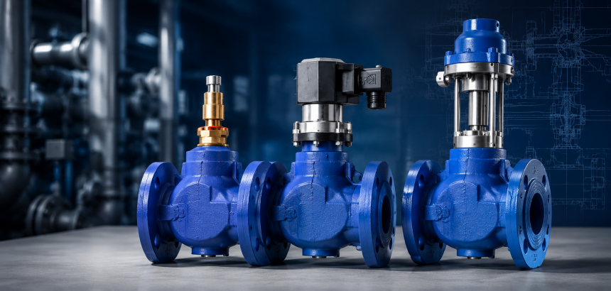 Diferenças entre as válvulas ICM, ICS e ICLX danfoss