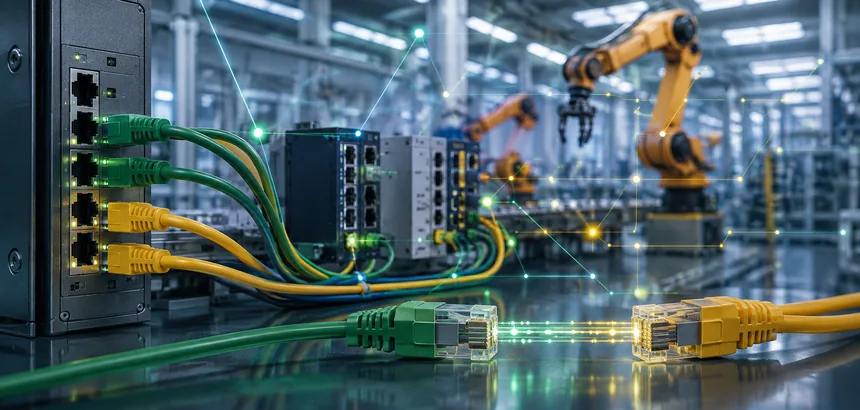 Ethernet Industrial avança e lidera com PROFINET e EtherCAT