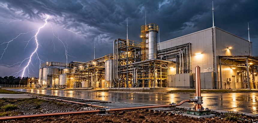 Aterramento e SPDA: como proteger instalações industriais contra descargas atmosféricas